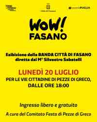 Esibizione della BANDA CITT� DI FASANO 