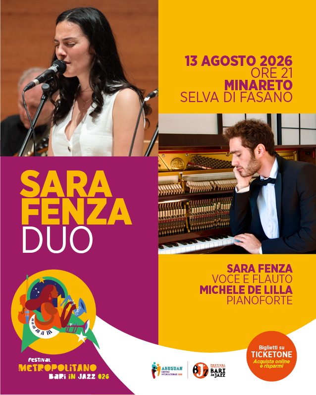ALFIO ANTICO-RONGA e SARA FENZA DUO | Festival Metropolitano Bari in Jazz