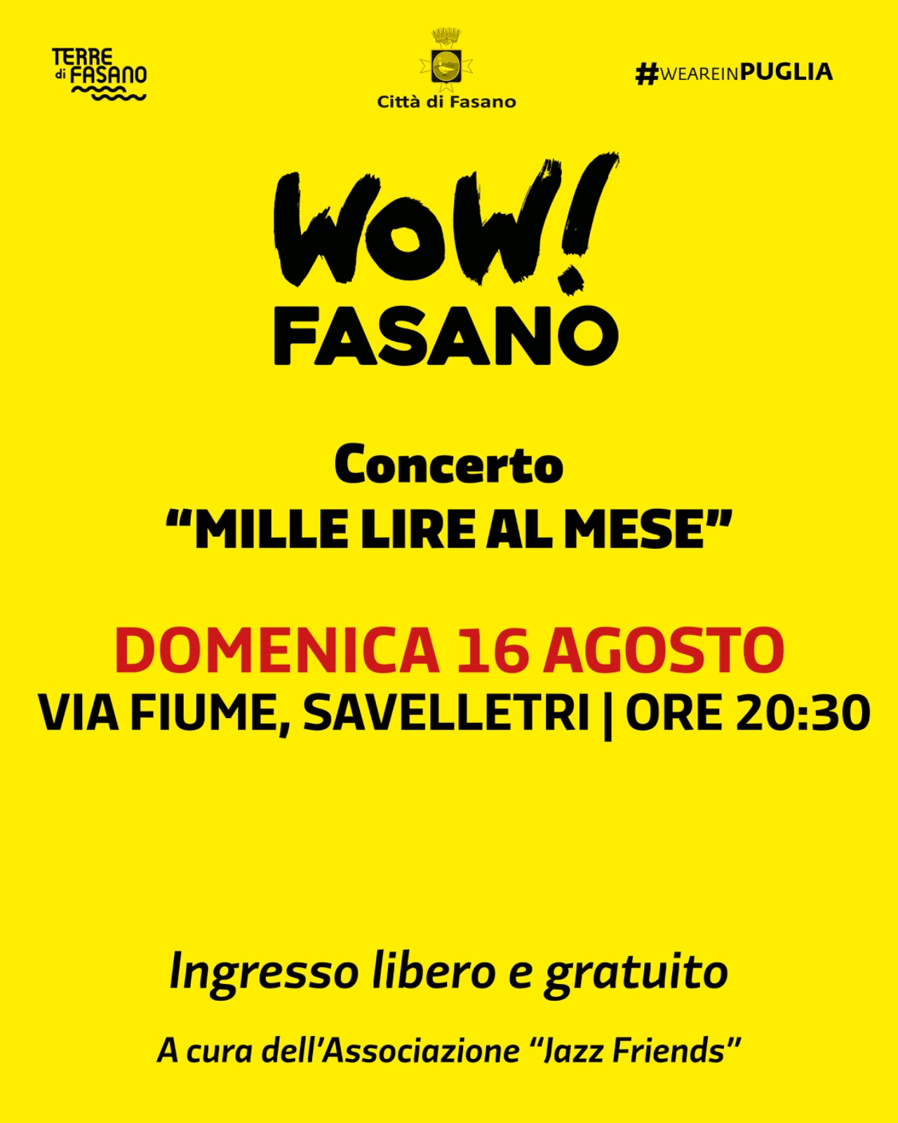 Concerto �MILLE LIRE AL MESE�