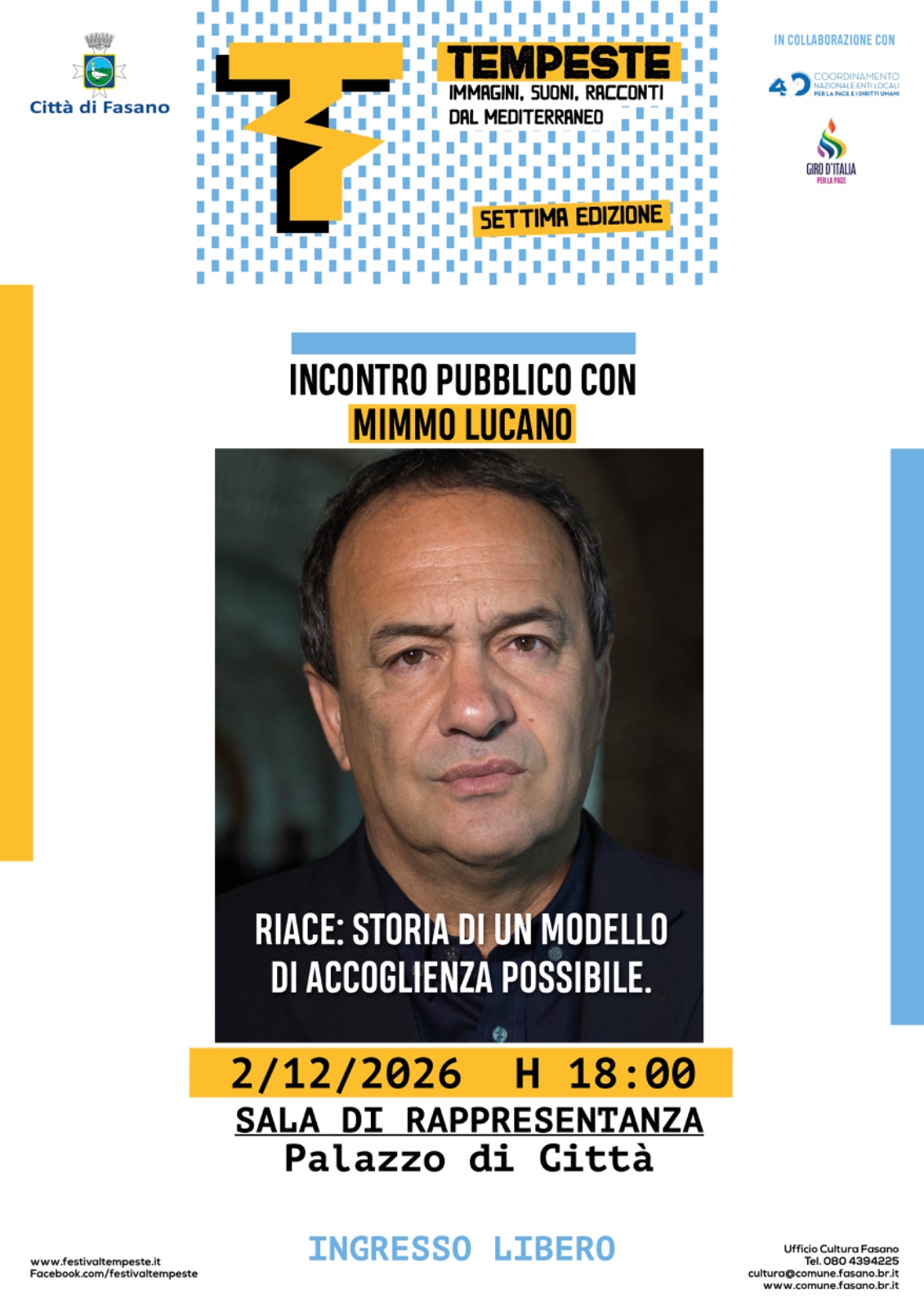 Incontro pubblico con Mimmo Lucano